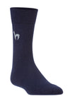 Socken BUSINESS CLASSIC - 52% Alpaka blau Einzelpaar von Apu Kuntur