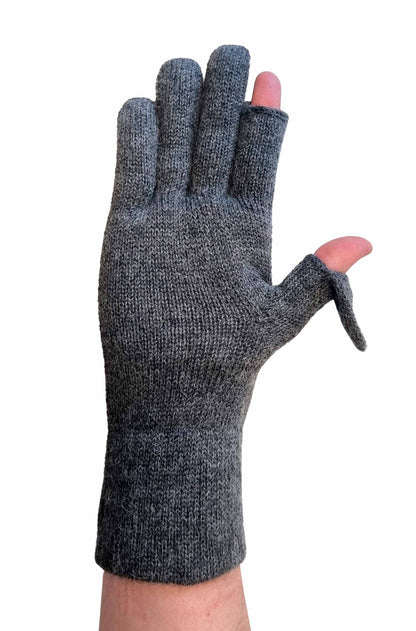Alpaka Fingerhandschuhe TOUCH - 100% Alpaka