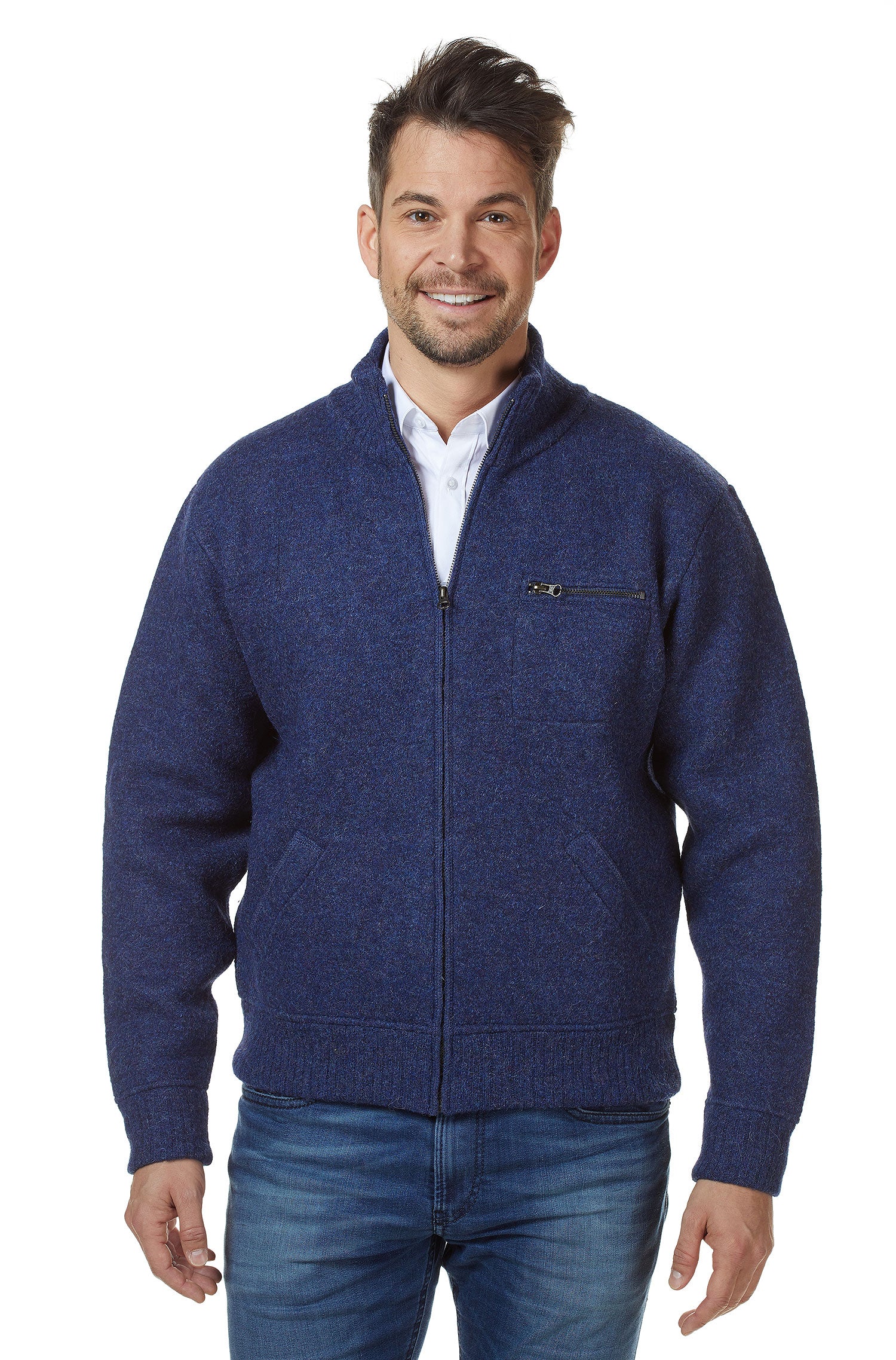 Alpaka Jacke GEORGE Herren - 60% Alpaka