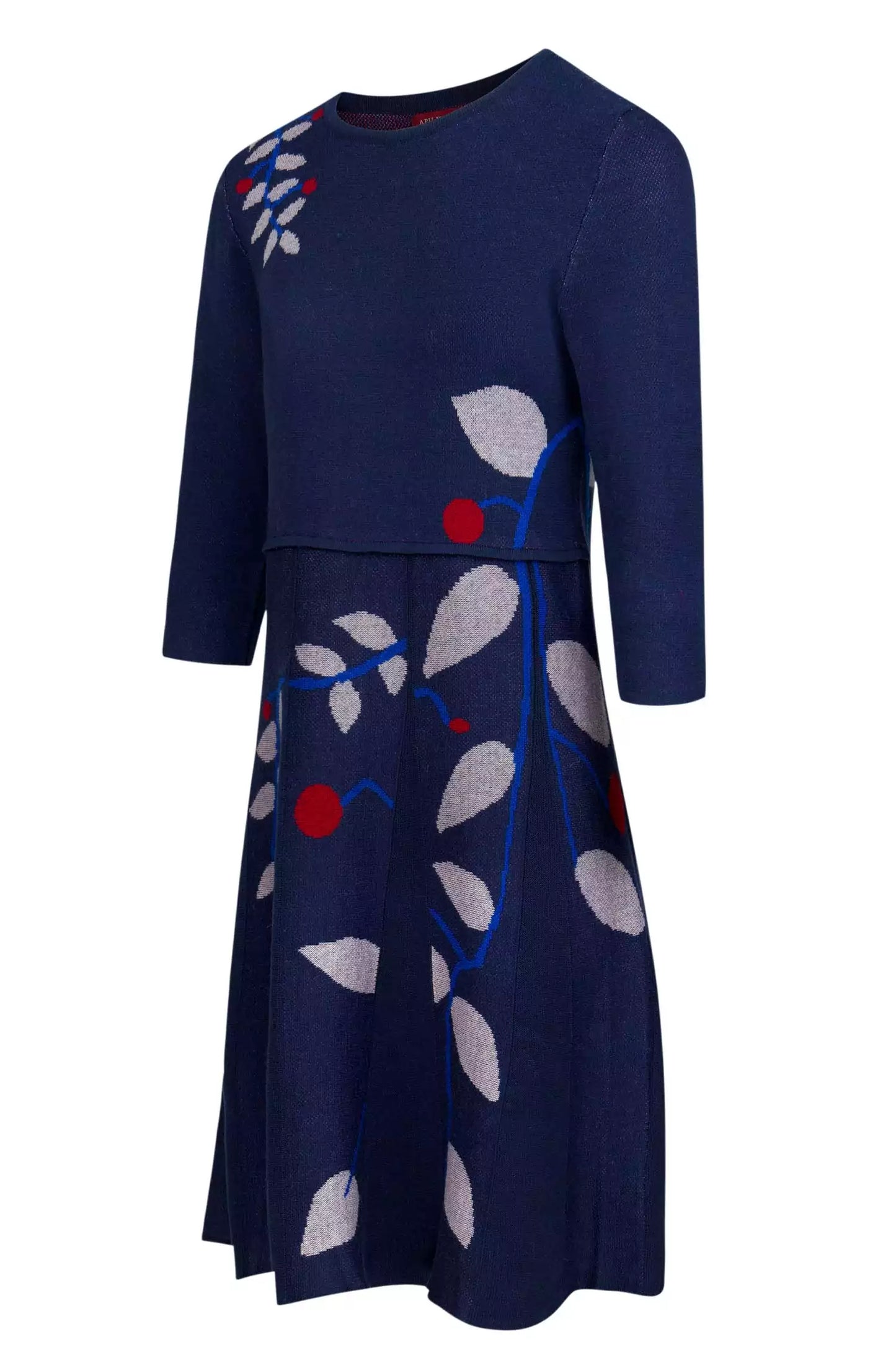 Bio-Baumwolle Kleid BELLA mit Royal Alpaka