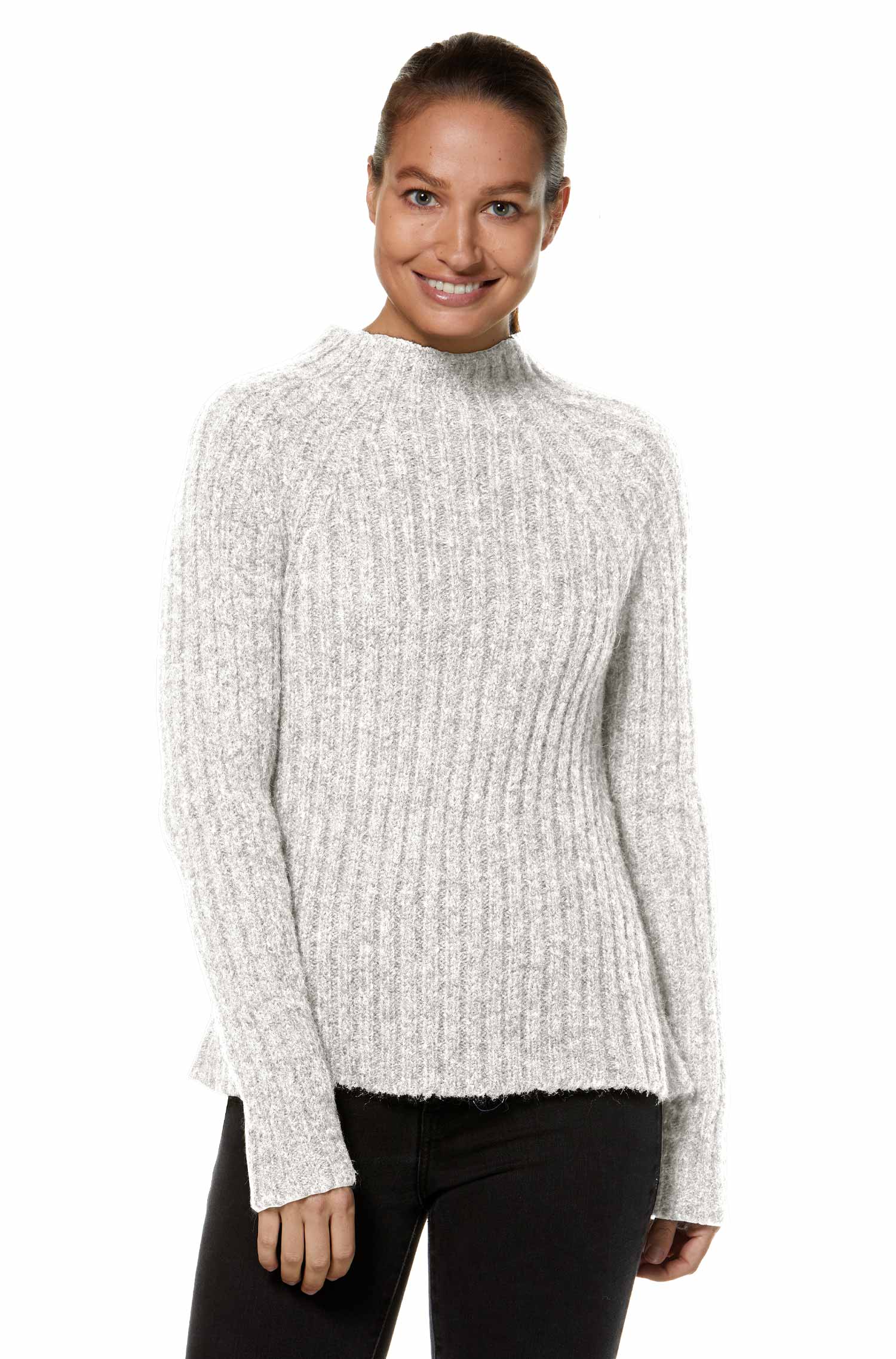 Alpaka Pullover DOLCE - 70% Alpaka & 23% Merino ecru