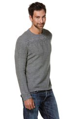 Pullover HUGO aus 100% Alpaka grau