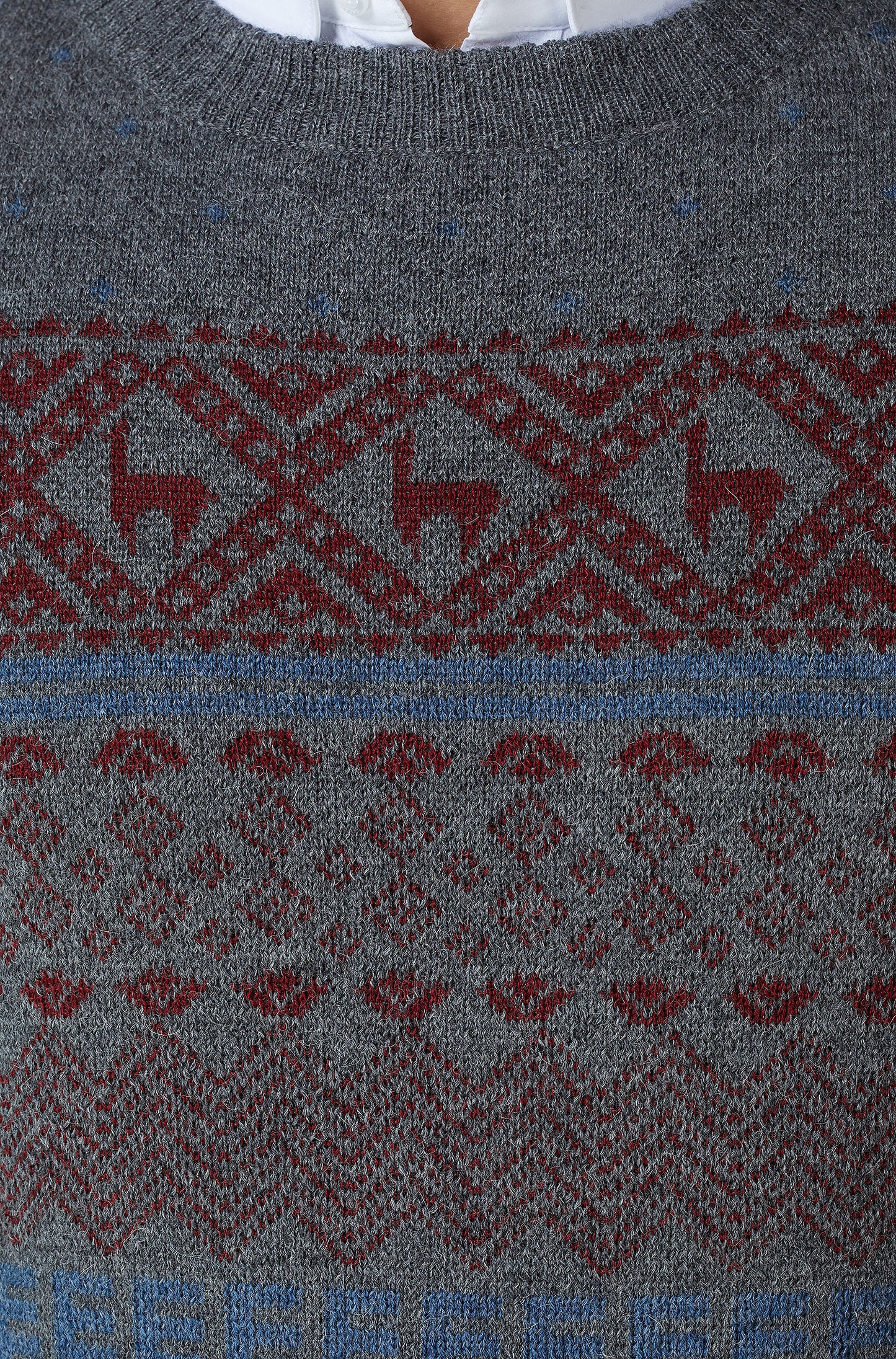 Alpaka Norweger-Pullover NEVADA