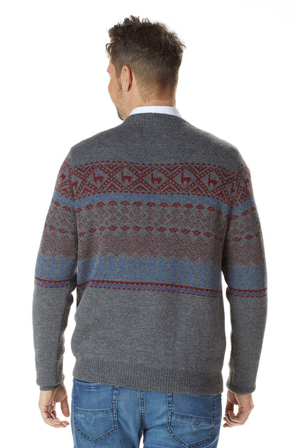 Alpaka Norweger-Pullover NEVADA
