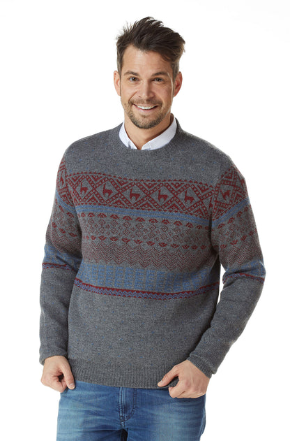 Alpaka Norweger-Pullover NEVADA