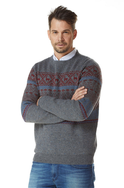 Alpaka Norweger-Pullover NEVADA