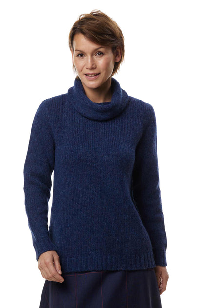 Alpaka Pullover ASA - 70% Alpaka & 23% Merino blau