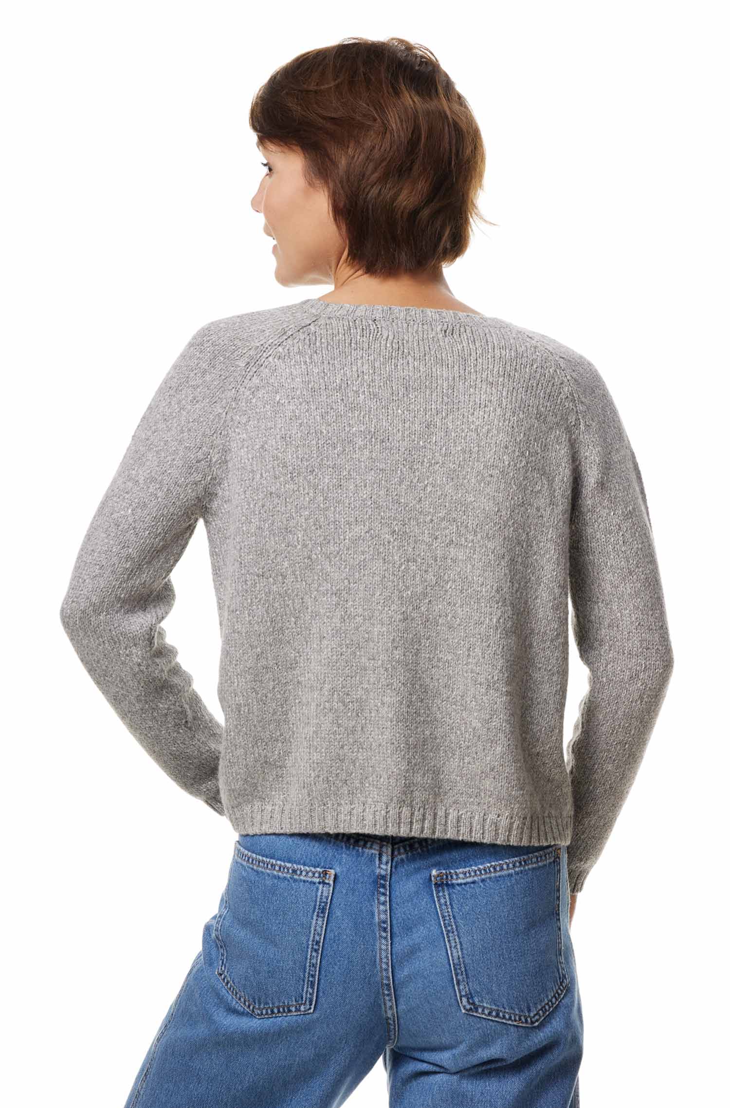 Alpaka Pullover ELLA - 68% Alpaka & 32% Bio-Baumwolle