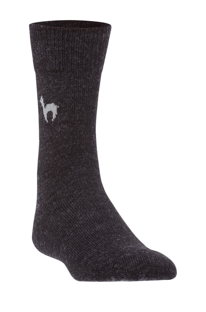 Alpaka Socken BUSINESS klassisch dunkelgrau