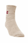 Socken FREIZEIT meliert - 52% Alpaka sand meliert