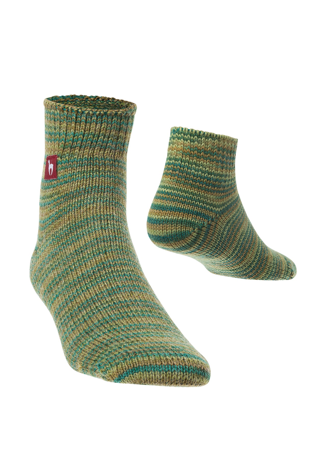 Socken FREIZEIT meliert - 52% Alpaka