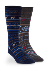 Socken JACQUARD - 70% Alpaka