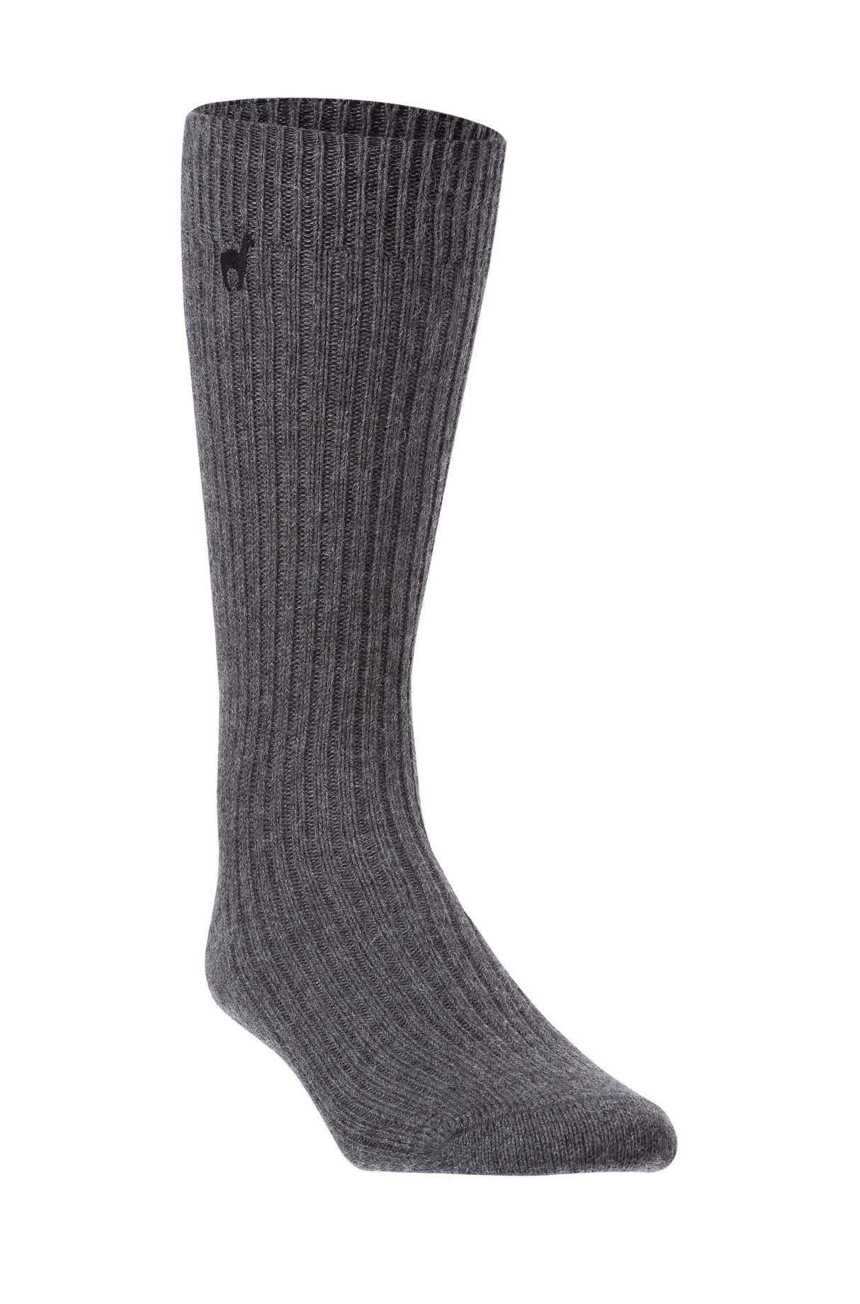 Socken PREMIUM - 70% Alpaka grau