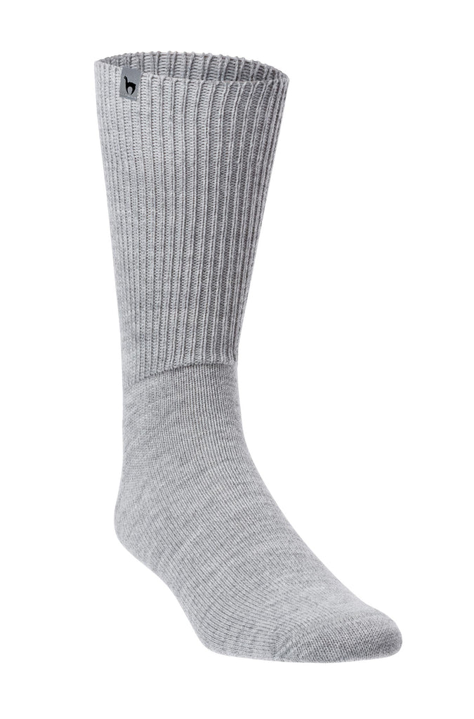 Freizeit Alpaka Socken SOFT silbergrau