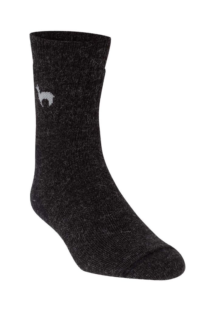 Alpaka TREKKING-Socken anthrazit