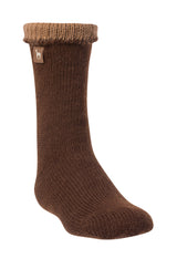 WENDE-SOCKEN extra dick - 98% Alpaka braun kamel