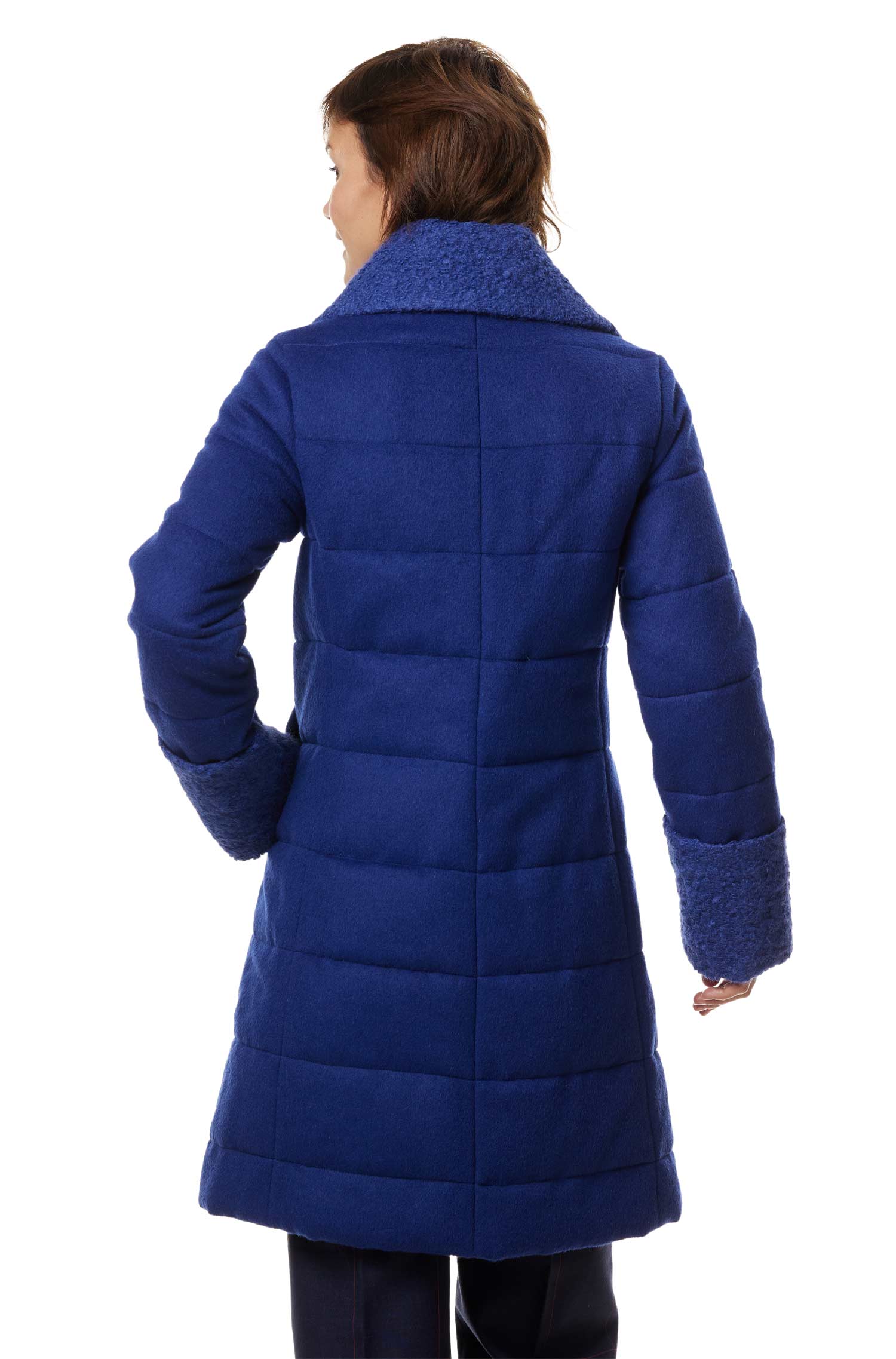 Alpaka Steppmantel SARAH - 67% Alpaka