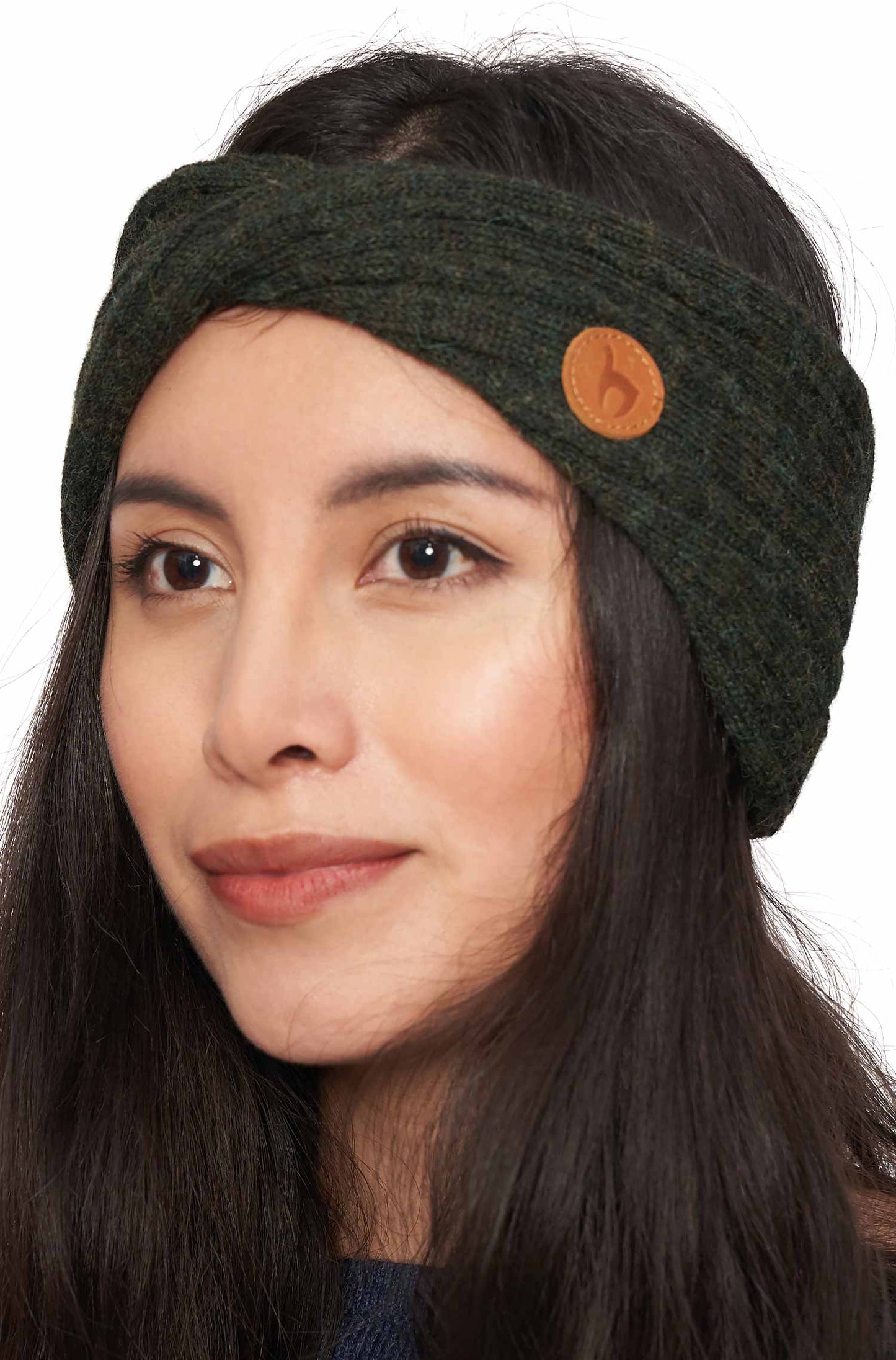Alpaka Stirnband SUAVE mit Twist - 100% Alpaka
