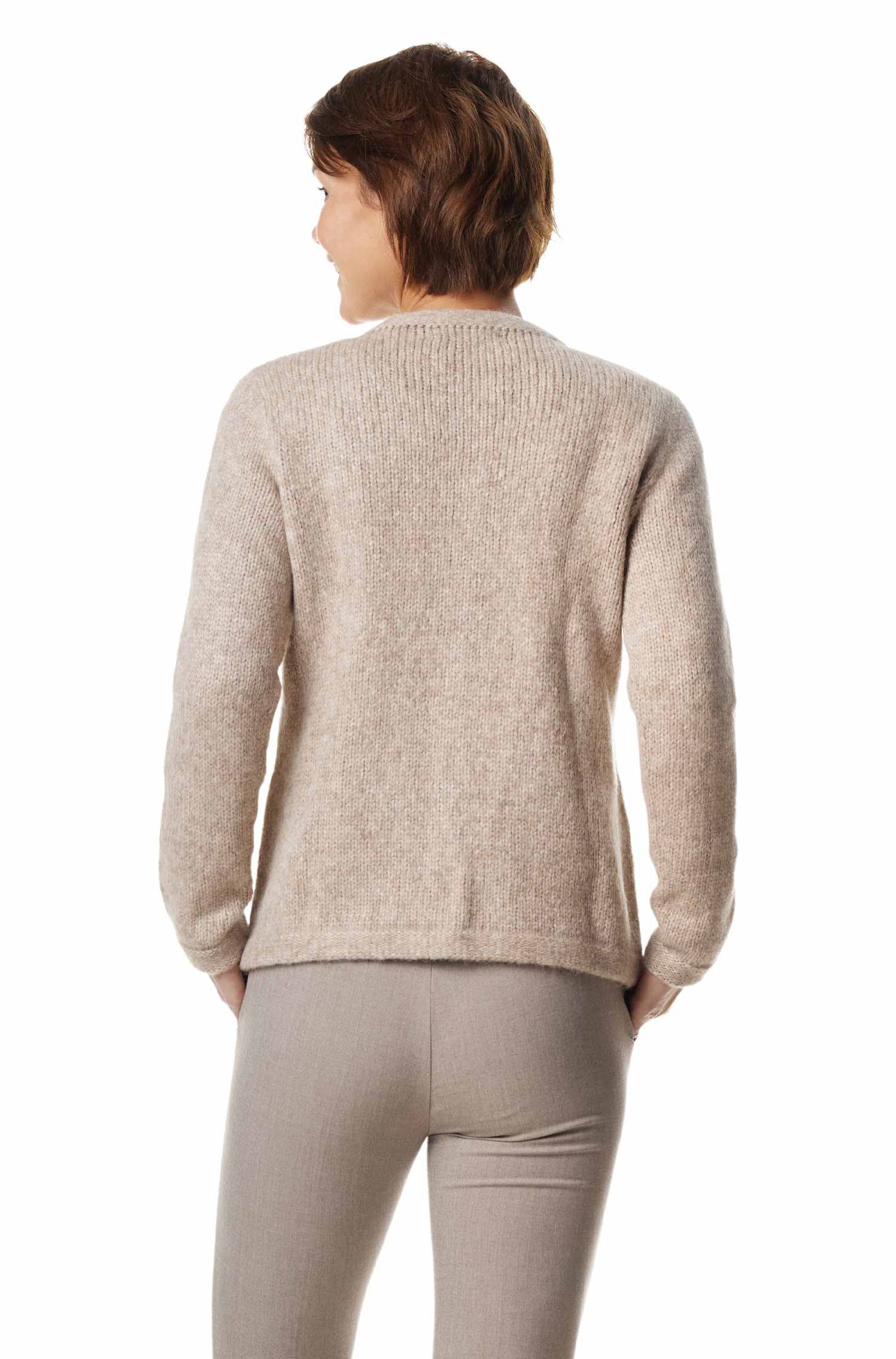 Alpaka Strickjacke ASA - 70% Alpaka & 23% Merino