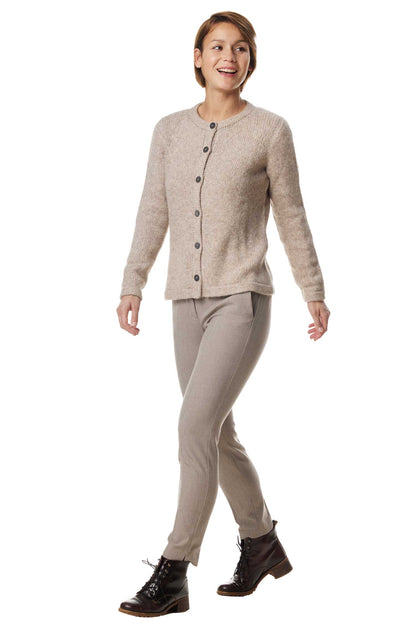 Alpaka Strickjacke ASA - 70% Alpaka & 23% Merino