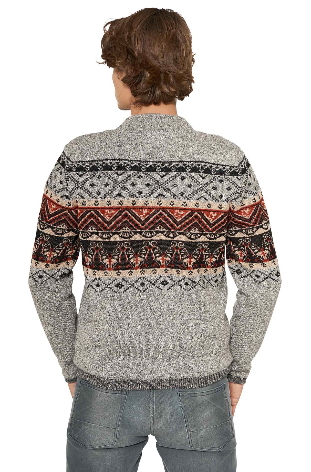 Strickjacke Herren FIESTA aus 100% Alpaka