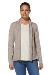 Strickjacke PENELOPE aus 100% Alpaka sand