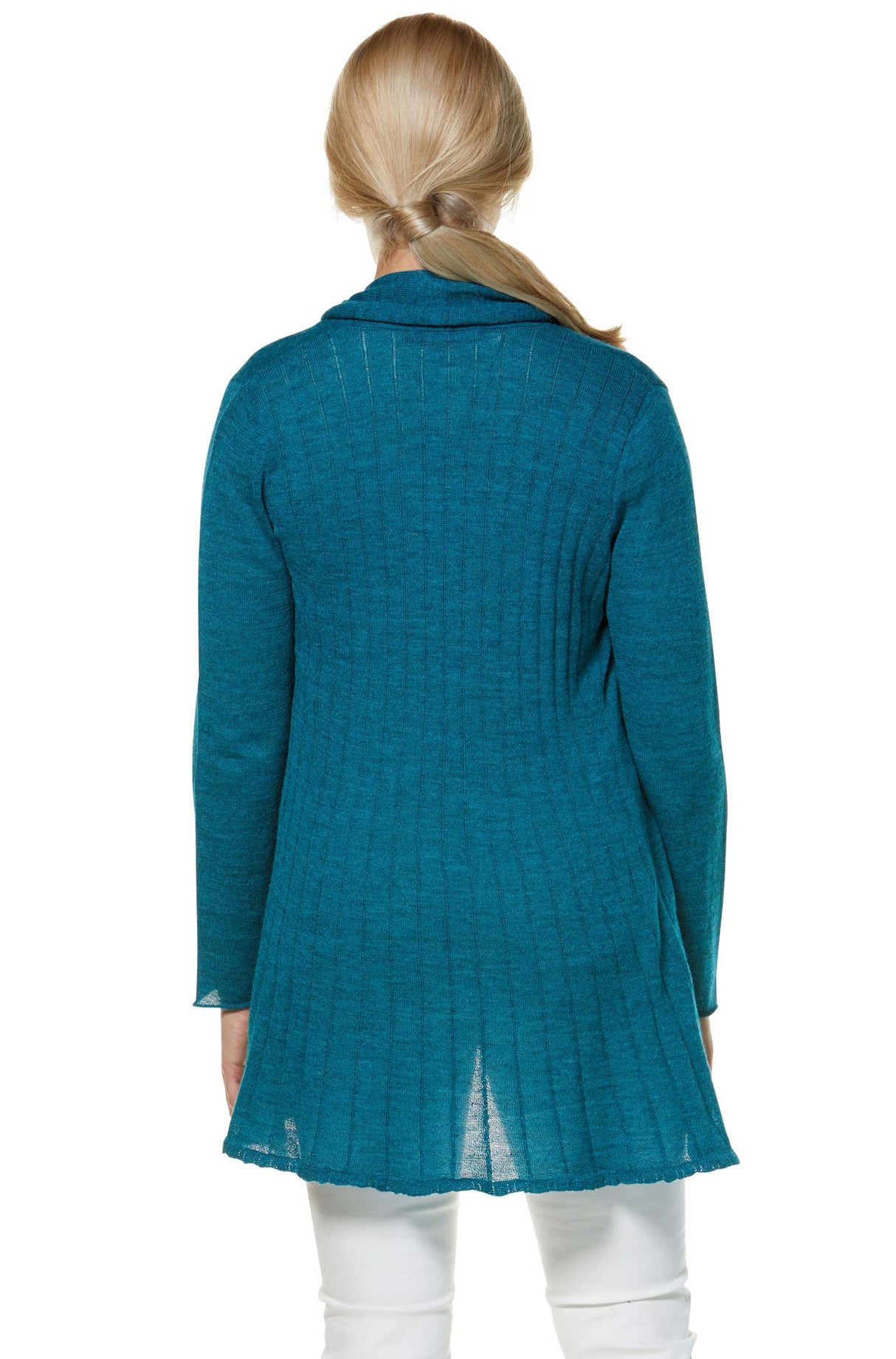 Strickjacke PENELOPE LONG aus 100% Alpaka