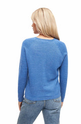 Alpaka V-Neck Pullover ANNA aus 100% Alpaka