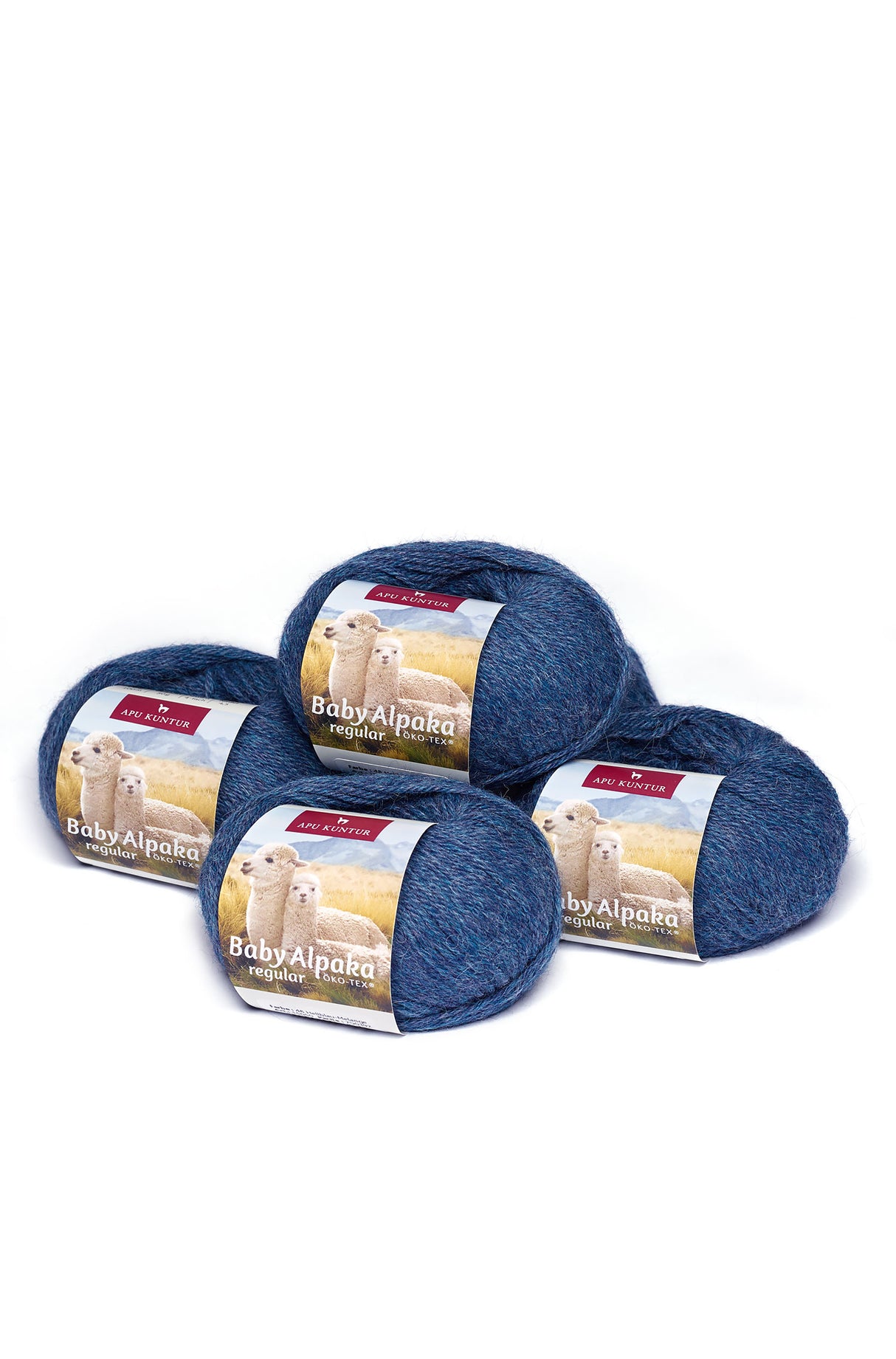 Alpaka Wolle REGULAR | 5x50g | 100% Alpaka | 36 Farben