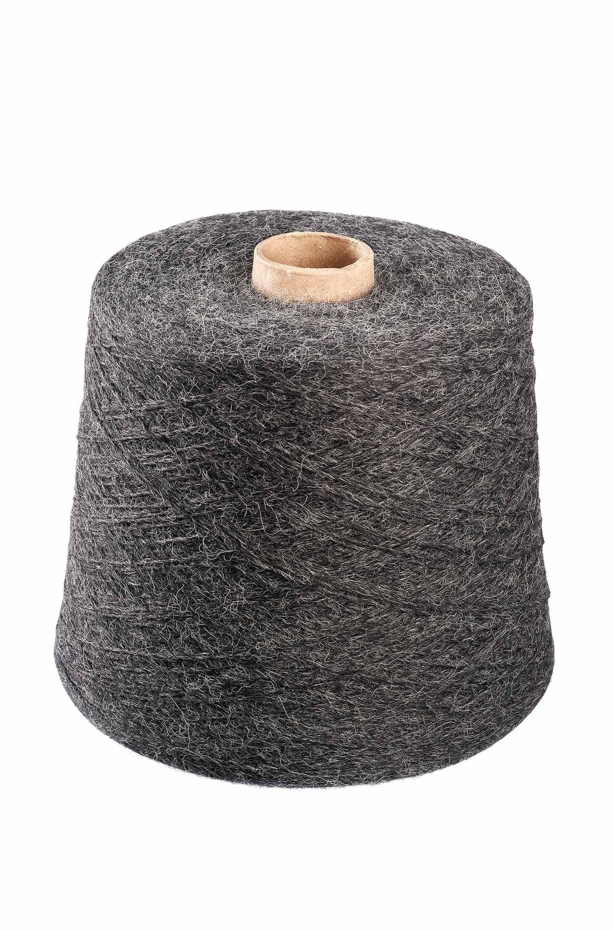 Alpaka Wolle SOCKENGARN | 1kg Kone | Alpaka-Woll-Mix mittelgrau one-size