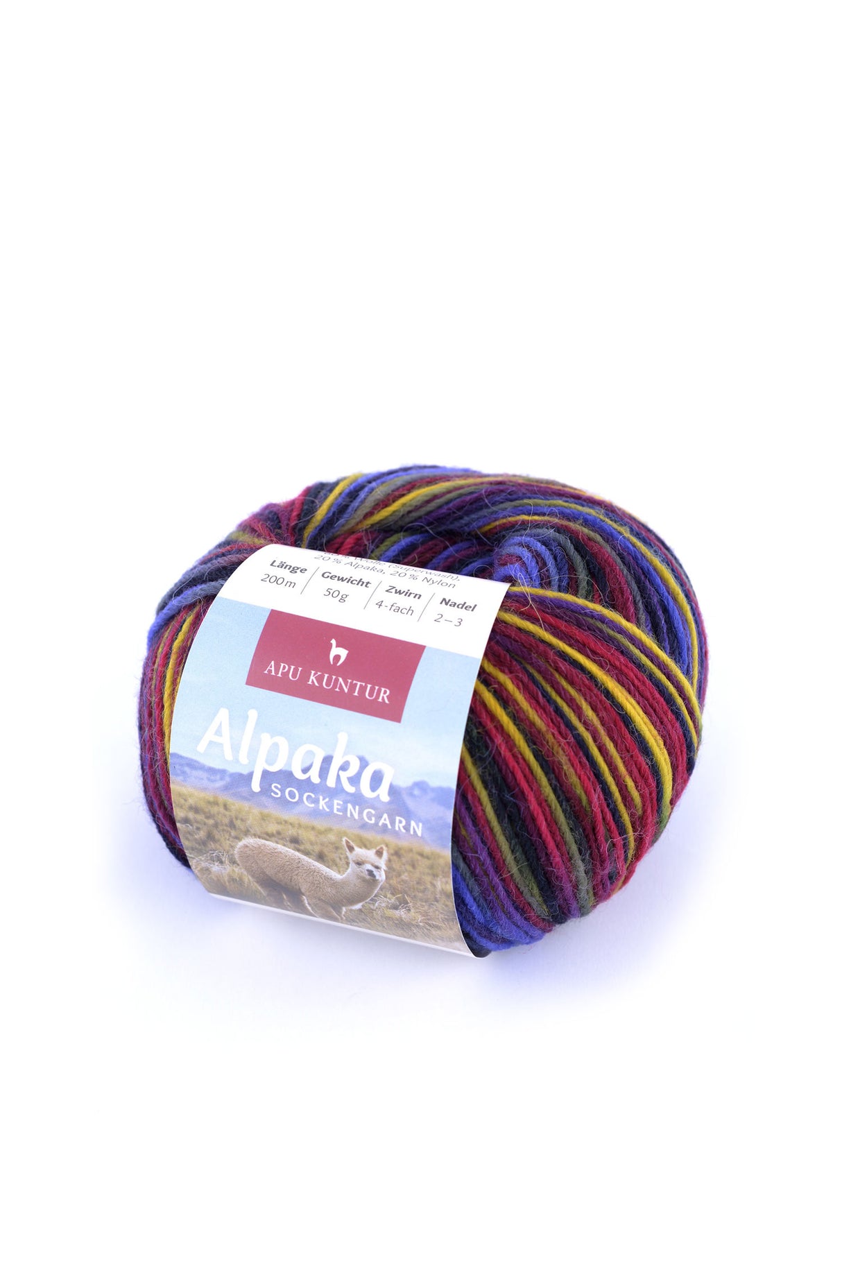 Alpaka Wolle SOCKENGARN | 50g | Alpaka-Woll-Mix