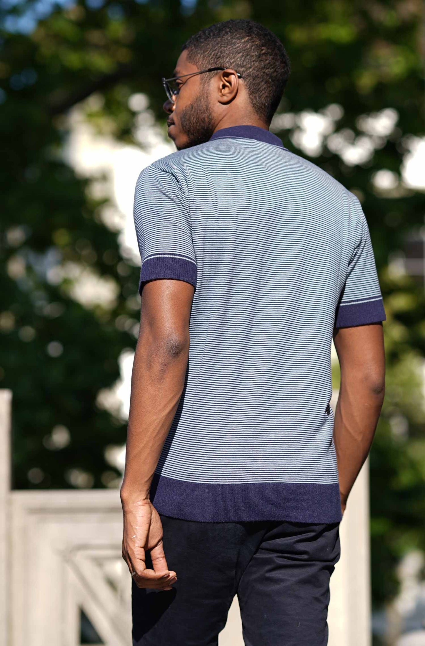 Pima-Baumwolle Poloshirt DIEGO Herren - 10% Royal Alpaka