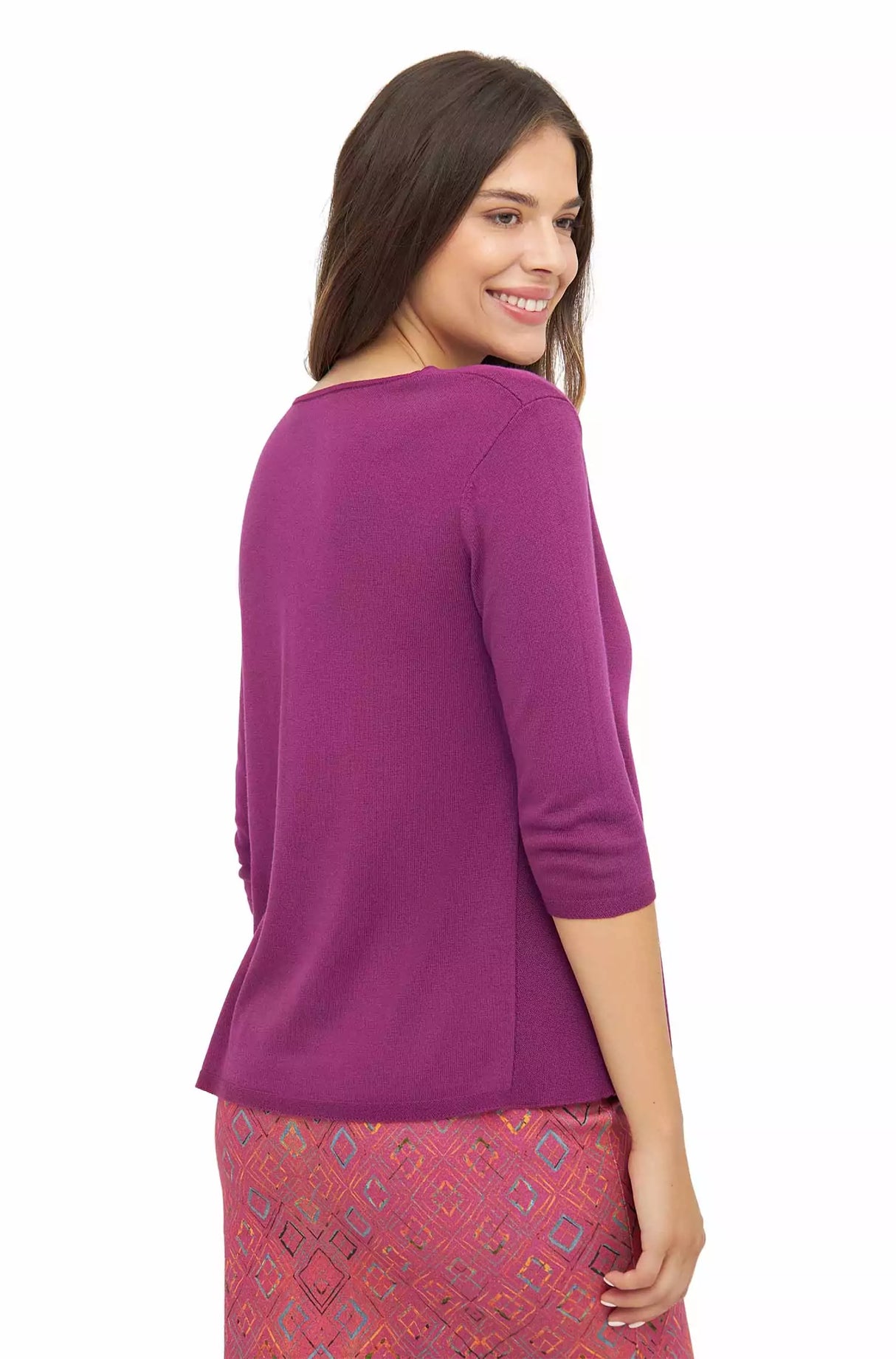 Pullover VEGA aus Alpaka-Tencel-Wolle Mix