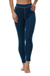 Thermo-Leggings Damen ST. MORITZ mit 63% Royal Alpaka petrol